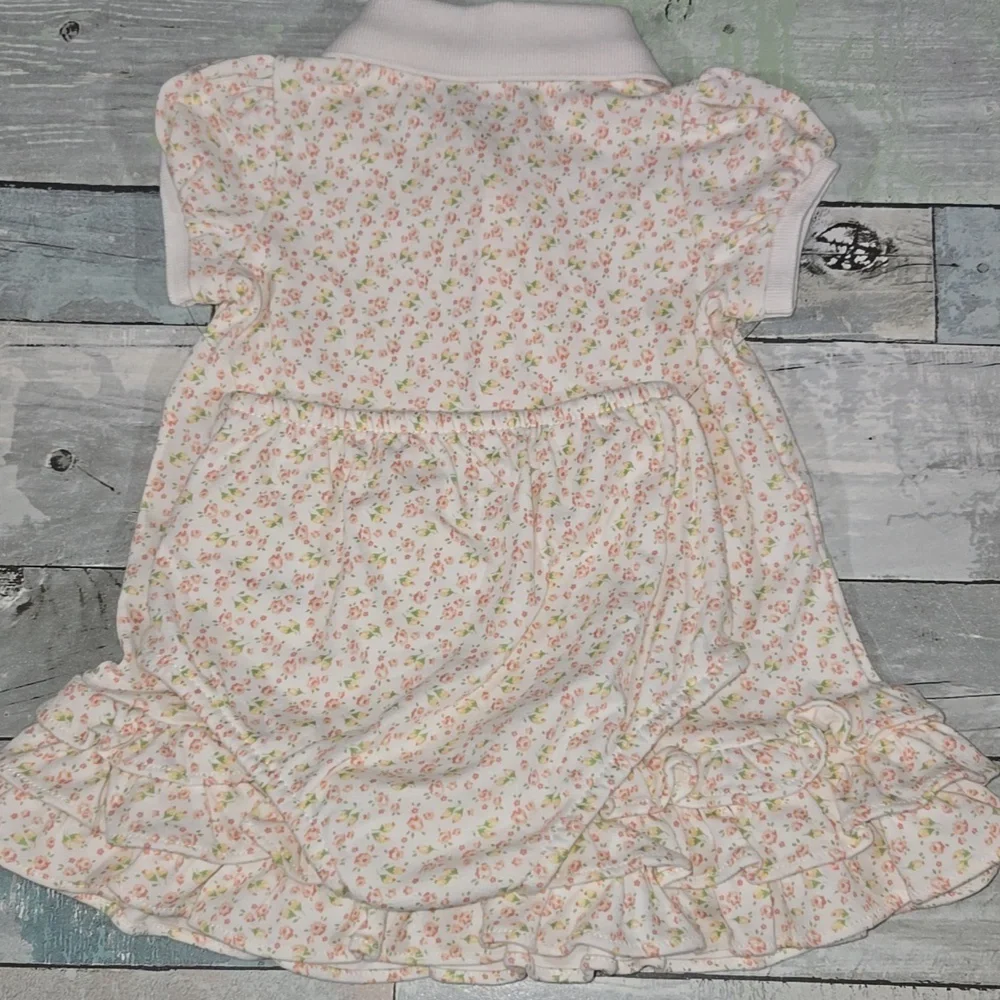 Floral Ralph Lauren Dress & Bloomer Set Size 9 Mo